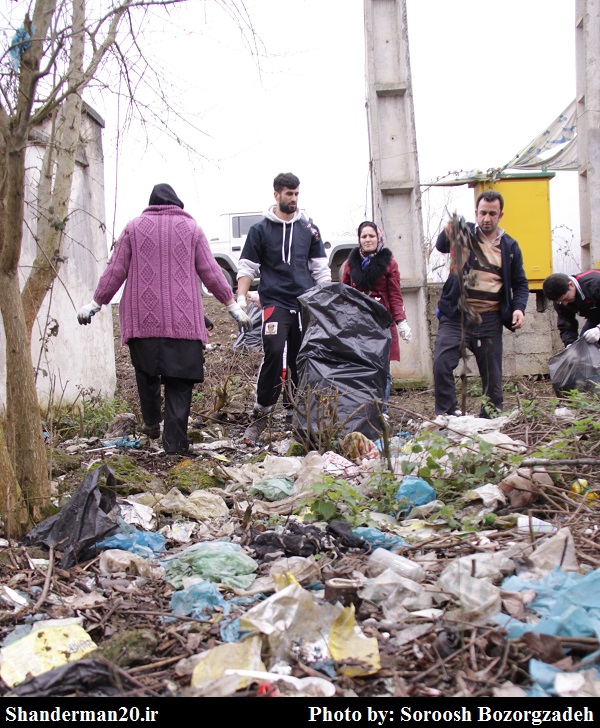 همایش جمع اوری زباله در شاندرمن (3)