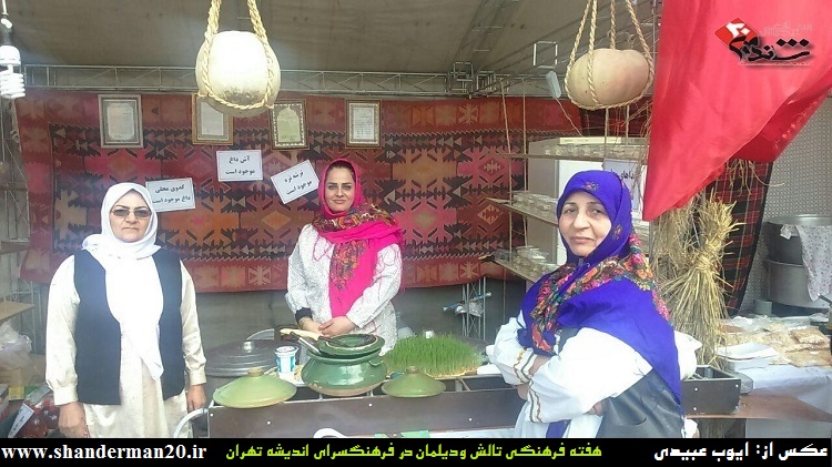 هفته فرهنگی تالش و دیلمان در فرهنگسرای اندیشه تهران - ایوب عبیدی - شاندرمن۲۰ (۴)